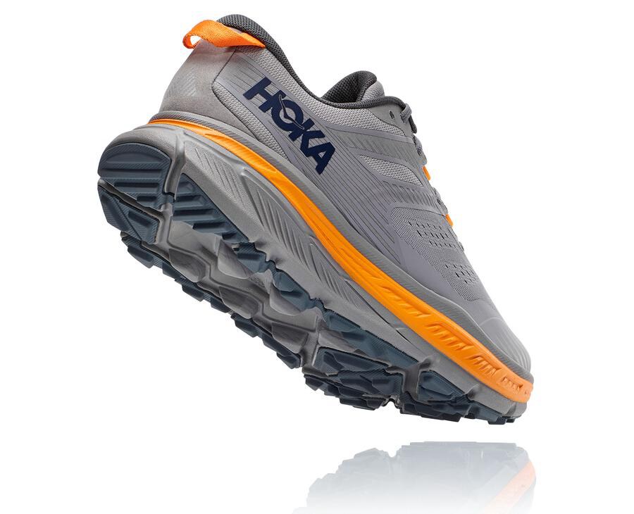 Tenis Hoka One One Trail Hombre Grises - Stinson Atr 6 - OAKM32806